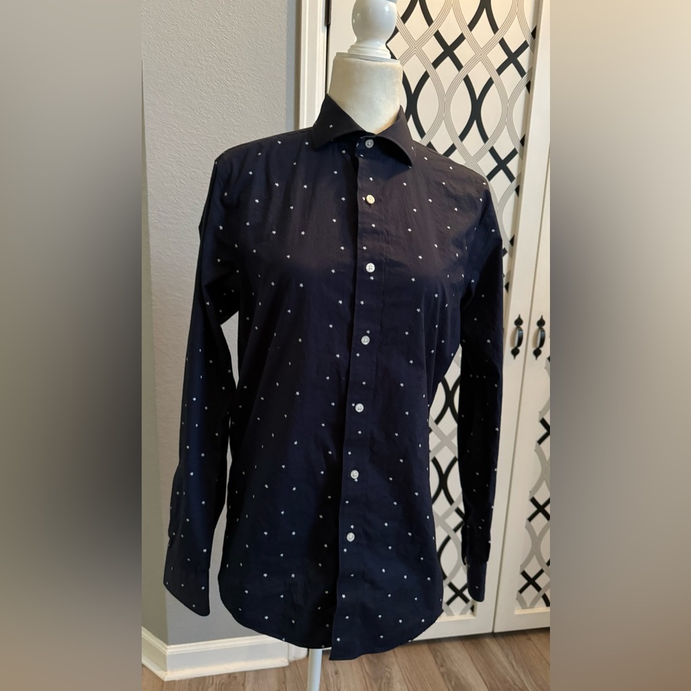 Lauren by Ralph Lauren shirt size 15, 34/35 slim fit long sleeve.